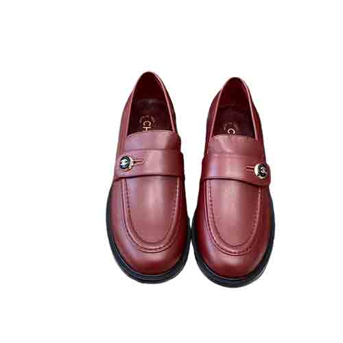 Chanel Button Strap Loaf