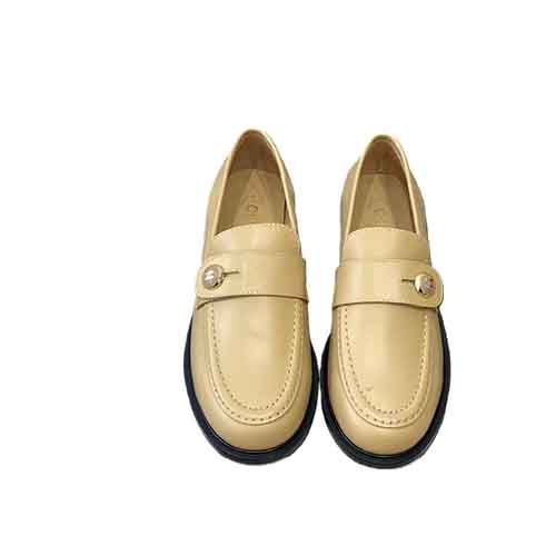 Chanel Button Strap Loaf