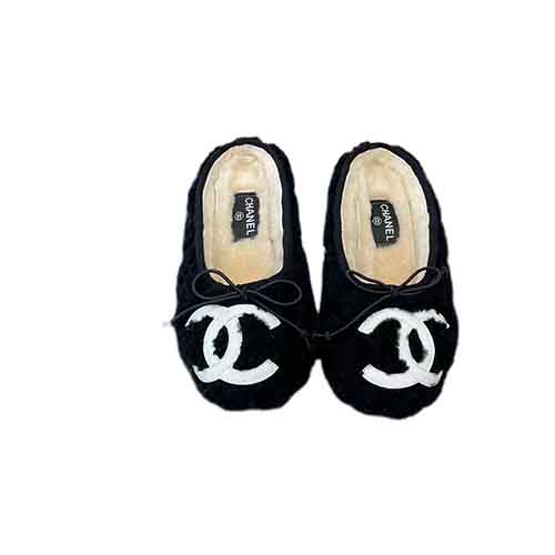 Chanel Shearling Slipper