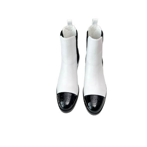 Chanel Ivory Leather Cap