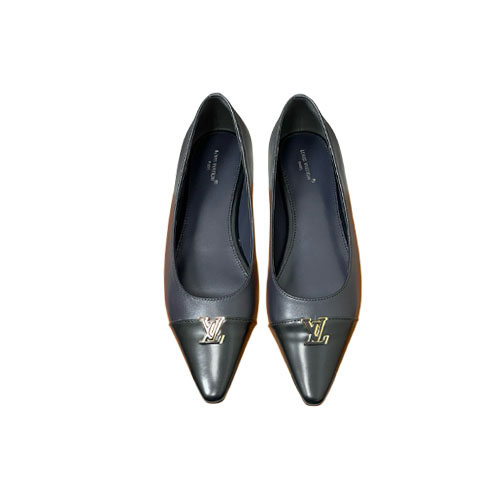 Dark Grey Leather LV Log