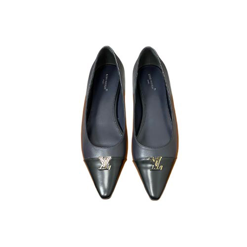 Dark Grey Leather LV Log