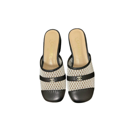 Chanel Black Mesh CC Log