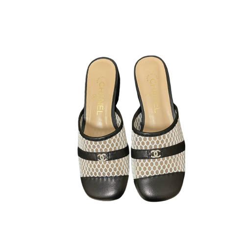 Chanel Black Mesh CC Log