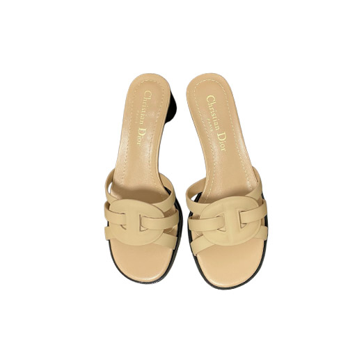 Beige Nude Leather Dior 