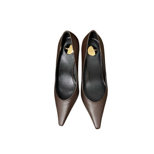 YSL Deep Brown Leather P