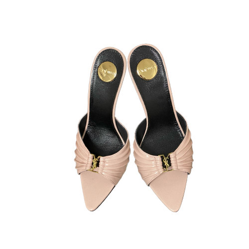 YSL Blush Pink Pleated L