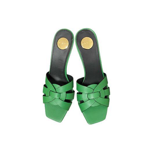 YSL Green Matte Leather 