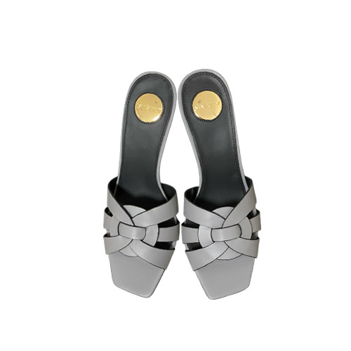 YSL Cool Grey Matte Leat