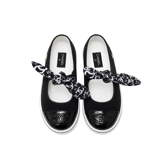 Chanel Noir Scarf Ribbon