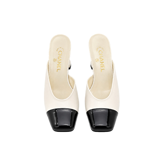 Chanel Ivory Paris Mule 