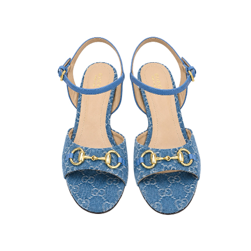 Gucci Capri Blue Denim H