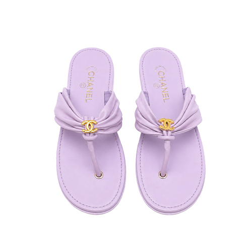 Sandalias Chanel Lavende