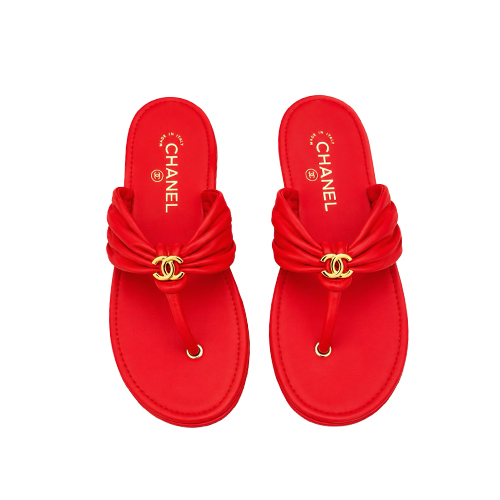Sandalias Chanel Scarlet