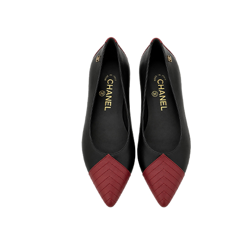 Chanel Bailarina Bordeau