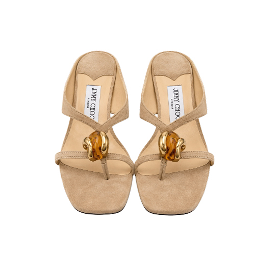 Sandalias de Tacón Bajo 