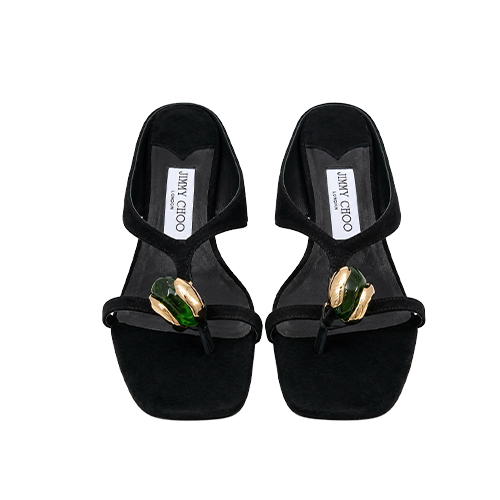 Sandalias Negras con Joy